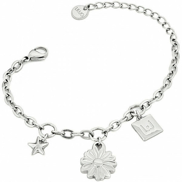 Bracciale donna Liu Jo LJ1312 acciaio ciondoli | Gioiellitosti.it