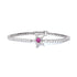 Bracciale Mabina Starlet 533650 tennis stella rosa | Gioiellitosti.it