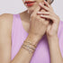 Bracciale maglia larga cuore argento 925 MABINA 533506 | Gioiellitosti.it