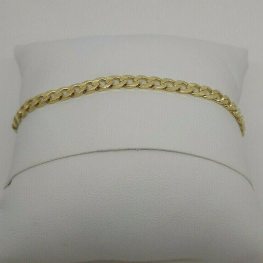 Bracciale Oro 18 kt catena groumette uomo 21 cm 10,20 gr Solid 18k gold bracelet | Gioiellitosti.it — Vista dettaglio prodotto originale
