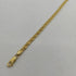 Bracciale Oro 18 kt catena maglia intrecciata 23 cm 8,30 gr Solid 18k gold bracelet | Gioiellitosti.it