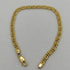 Bracciale Oro 18 kt catena maglia intrecciata 23 cm 8,30 gr Solid 18k gold bracelet | Gioiellitosti.it