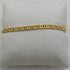 Bracciale Oro 18 kt catena maglia intrecciata 23 cm 8,30 gr Solid 18k gold bracelet | Gioiellitosti.it