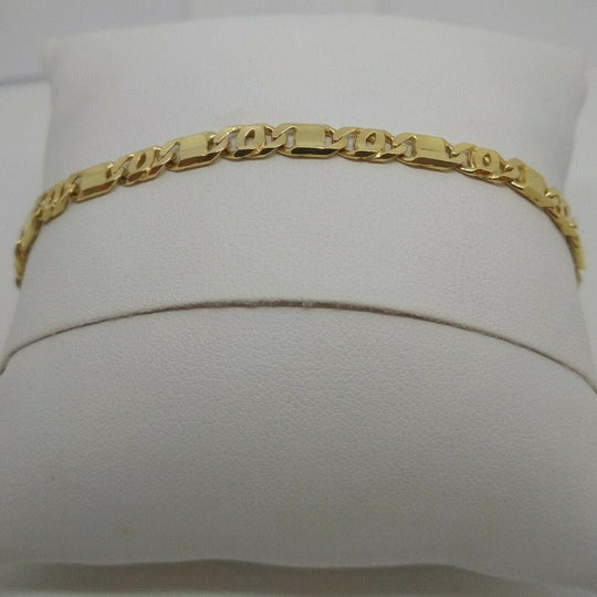 Bracciale Oro 18 kt catena uomo maglia 20,5 cm 10,60 gr Solid 18k gold bracelet | Gioiellitosti.it — Vista dettaglio prodotto originale