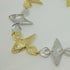 Bracciale oro 18 kt donna maglia 2 colori 10,60 gr Solid 18k gold bracelet | Gioiellitosti.it