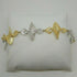 Bracciale oro 18 kt donna maglia 2 colori 10,60 gr Solid 18k gold bracelet | Gioiellitosti.it