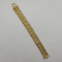 Bracciale oro 18 kt donna maglia larga satinata 15,60 gr Solid 18k gold bracelet | Gioiellitosti.it