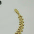Bracciale oro 18 kt donna maglia spiga 20 cm 11,00 gr Solid 18k gold bracelet | Gioiellitosti.it