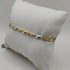 Bracciale Oro 18k maglia ovale bicolore 21 cm 6.70 gr | Gioiellitosti.it