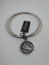 Bracciale argento 925 donna rigido con moneta SUALI' BM1946 | Gioiellitosti.it