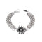Bracciale argento 925 donna maglia ciondolo Margherita SUALI' BM1922 | Gioiellitosti.it