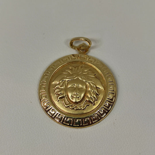 Ciondolo oro 18k pendente unisex modello Medusa gr 2,0 | Gioiellitosti.it — Vista dettaglio prodotto originale