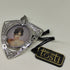 Ciondolo Spilla oro 18k bianco Vintage Miniatura gr 7,10 | Gioiellitosti.it