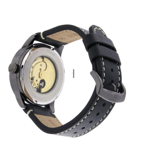 Citizen Automatico NJ0167-11A Orologio Uomo Acciaio Pelle | Gioiellitosti.it