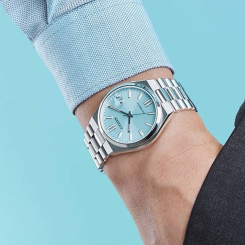 Citizen Tsuyosa NJ0151-88M Automatico Acciaio Turquoise | Gioiellitosti.it