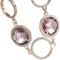 Collana bronzo placcato oro rosa ametista e zirconi Boccadamo Sharada XGR263RS | Gioiellitosti.it
