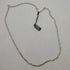 Collana catena maglia intrecciata oro 18k bicolore 60 cm 6.60 gr | Gioielli Tosti