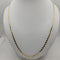 Collana catena maglia piatta oro 18k 60 cm 4.30 gr | Gioielli Tosti