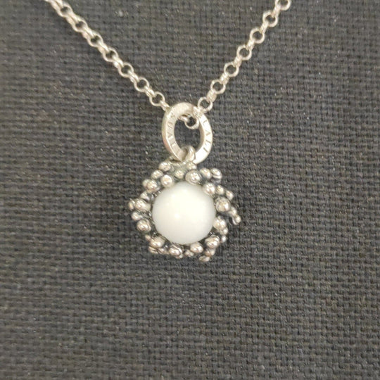 Collana Ciondolo argento con perla SUALI' BM2668/2 Luna | Gioielli Tosti — Product detail view