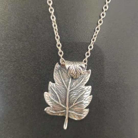 Collana Ciondolo argento Foglia SUALI' BM2388/60 Naturalis | Gioielli Tosti — Product detail view