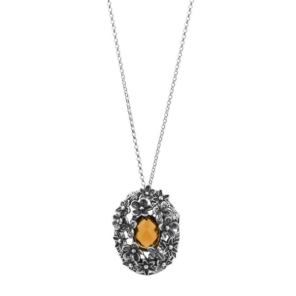Collana Ciondolo Argento Topazio SUALI' BM2675/3/60 Primavera | Gioiellitosti.it