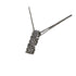 Collana punto luce oro bianco 18k Trilogy diamanti | Gioiellitosti.it