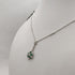 Collana ciondolo smeraldi e diamanti oro 18k | Gioiellitosti.it