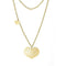 Collana donna Ciondolo Cuore Ottone Dorato Liu Jo Luxury LJ663 | Gioiellitosti.it