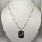 Collana Guess donna acciaio dorato con pendente | Gioiellitosti.it