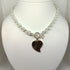 Collana Guess donna Girocollo acciaio pendete cuore rosé | Gioiellitosti.it