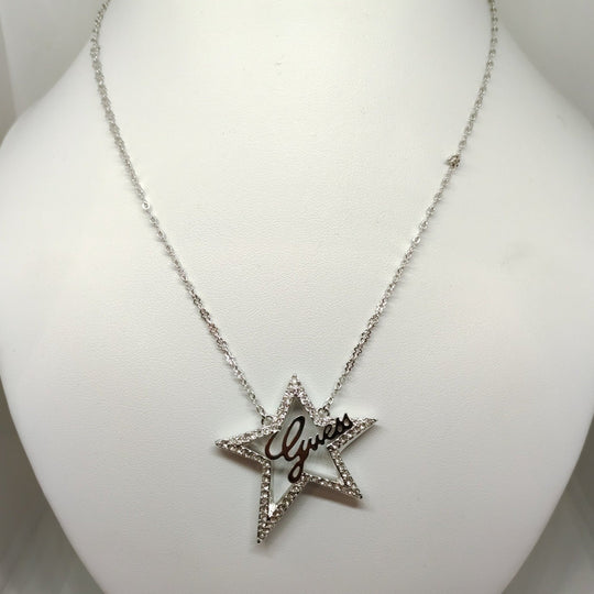 Collana Guess donna Girocollo in acciaio con pendente stella | Gioiellitosti.it — Product detail view