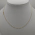 Collana oro 18 kt 750 donna catena maglia 44 cm 0,90 gr | Gioiellitosti.it