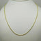 Collana oro giallo 18 kt maglia Torchon 44, 50, 60 cm | Gioielli Tosti