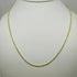 Collana oro giallo 18 kt maglia Torchon 44-50-60 cm | Gioiellitosti.it