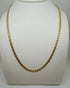 Collana oro giallo 18 kt Donna Girocollo maglia piatta 47 cm 12,20 gr | Gioielli Tosti