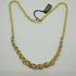 Collana oro 18k donna girocollo 3 colori 45 cm 10,2 gr | Gioiellitosti.it