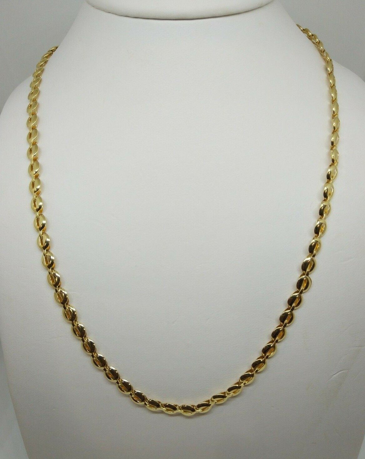 Collana Catenina 45cm Croce Uomo Donna Oro Giallo 18 kt Carati Ct 750 1,65  Gr