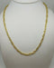 Collana oro giallo 18 kt Donna Catena intrecciata 45 cm peso 8,40 gr | Gioiellitosti.it