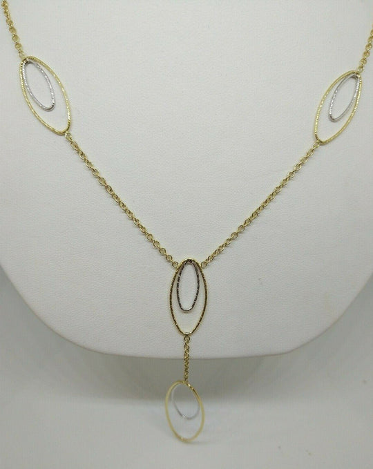 Collana oro 18k con ciondolo girocollo 43 cm 6,4 gr | Gioiellitosti.it — Product detail view