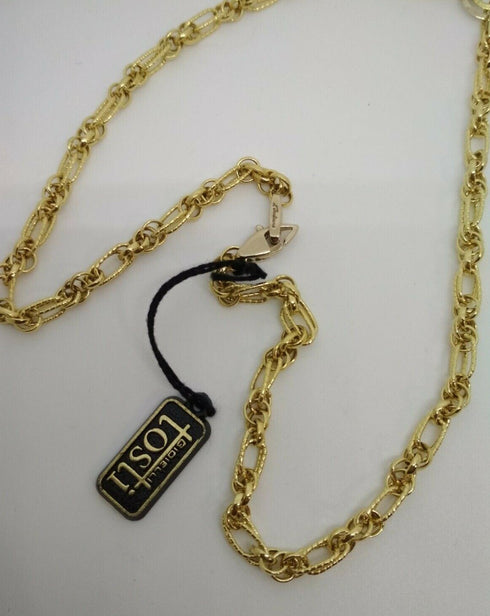 Collana oro giallo 18 kt donna girocollo con pendente 44 cm 10,8 gr | Gioiellitosti.it