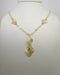 Collana oro giallo 18 kt donna girocollo con pendente 44 cm 6,3 gr | Gioiellitosti.it
