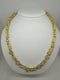 Collana oro giallo 18 kt Donna Catena doppia 45 cm 22,8 gr | Gioiellitosti.it