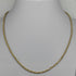 Collana oro 18 kt donna Torchon 2 colori 50 cm 5.5 g | Gioiellitosti.it
