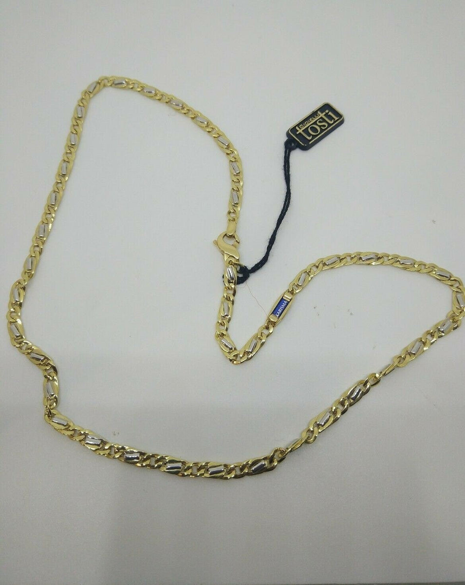 Collana Catena Corazzata Piatta Da 1,2 Mm In Argento 925 - Foto 10