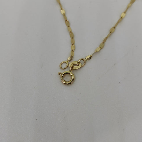 Collana oro 18k catena lucida donna 45-50 cm | Gioiellitosti.it