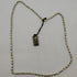 Collana oro 18k donna maglia bicolore 50 cm 9.40 gr | Gioiellitosti.it