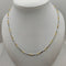 Collana oro 18k donna tubolare bicolore 50 cm 10.10 gr | Gioielli Tosti
