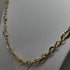 Collana oro 18k girocollo maglia 2 colori 44 cm 7,30 gr | Gioiellitosti.it
