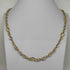 Collana oro 18k girocollo maglia 2 colori 44 cm 7,30 gr | Gioiellitosti.it