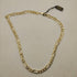 Collana oro 18k girocollo maglia larga piatta 50 cm 22 gr | Gioiellitosti.it